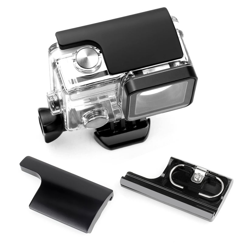 SOONSUN Aluminum Replacement Latch Lock for GoPro Hero 3+ / Hero 4 Housing â€“ Durable Rear Snap Buckle Clip - Image 3